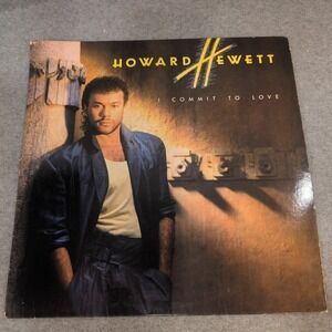 Howard Hewett I Commit to Love Vinyl LP 1986 Elektra 60487-1 R&B Soul Album